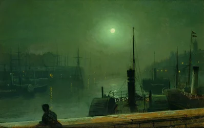 Aan de Clyde, Glasgow, 1879